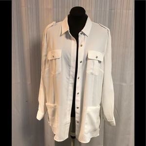 Chico’s open sleeve jacket